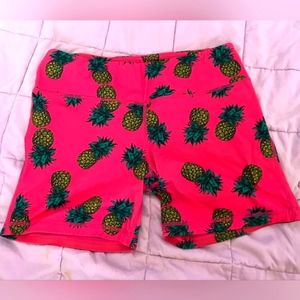 Pineapple Squat-Proof Shorts
